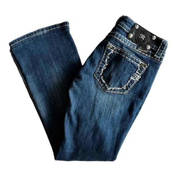 Miss Me bootcut jeans size 27 style JW5161B2 - Picture 1 of 8